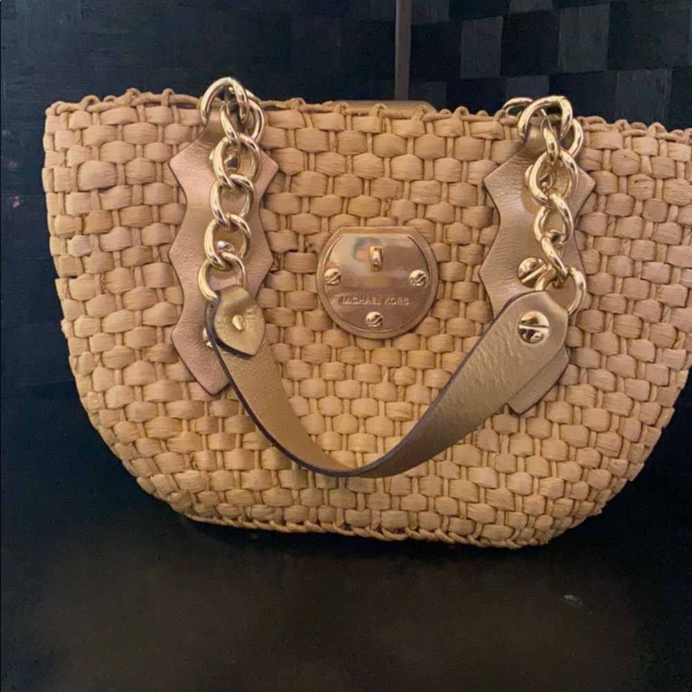 🔅🔅Michael Kors Straw Bag🔅🔅